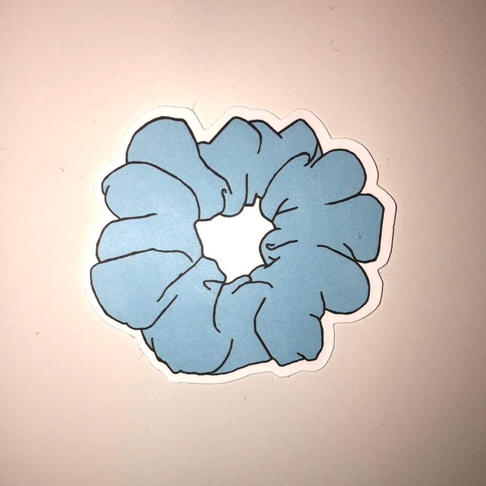 10/$10 scrunchie sticker!